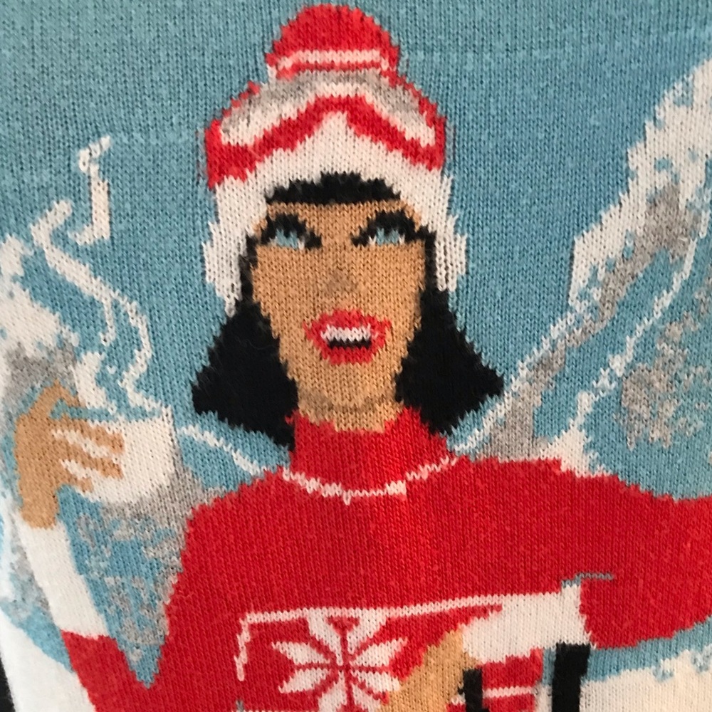 Christmas Winter Graphic Sweater Women’s Size XS - Picture 2 of 9